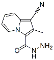 3-Indolizinecarboxylicacid,1-cyano-2-methyl-,hydrazide(9ci) Structure,521280-99-9Structure