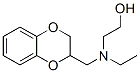 2-[N-(1,4-benzodioxan-2-ylmethyl)ethylamino]ethanol Structure,52186-28-4Structure