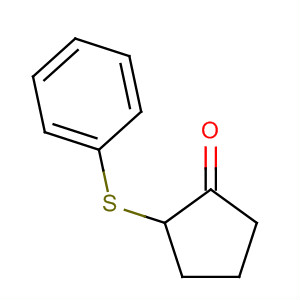 2-(Phenylthio)cyclopentanone Structure,52190-40-6Structure