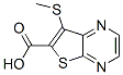 Thieno[2,3-b]pyrazine-6-carboxylic acid, 7-(methylthio)- Structure,521948-60-7Structure