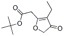 2-Furanaceticacid,3-ethyl-4,5-dihydro-4-oxo-,1,1-dimethylethylester(9ci) Structure,521974-07-2Structure