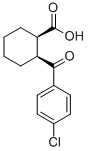 Cis-2-(p-chlorobenzoyl)-1-cyclohexanecarboxylic acid, 98 Structure,52240-18-3Structure