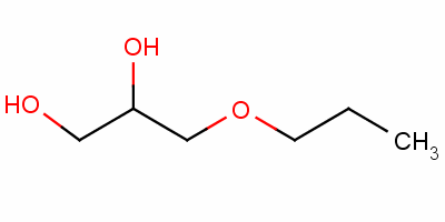 Glycerol propyl ether Structure,52250-41-6Structure