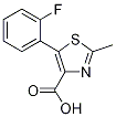 5-(2-Fluoro-phenyl)-2-methyl-thiazole-4-carboxylic acid Structure,522646-43-1Structure