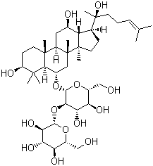 人參皂苷 Rf結(jié)構(gòu)式_52286-58-5結(jié)構(gòu)式