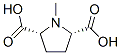 2,5-Pyrrolidinedicarboxylicacid,1-methyl-,cis-(9ci) Structure,52321-05-8Structure