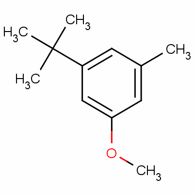 1-Tert-butyl-3-methoxy-5-methylbenzene Structure,52328-49-1Structure