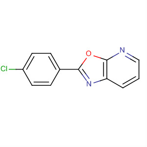 Oxazolo[5,4-b]pyridine, 2-(4-chlorophenyl)- Structure,52334-06-2Structure