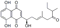 (2-Methyl-n-butyryl)shikonin Structure,52387-15-2Structure