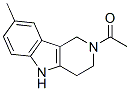 2-Acetyl-8-methyl-2,3,4,5-tetrahydro-1H-pyrido[4,3-b]indole Structure,524002-87-7Structure