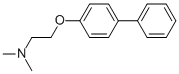 [2-(Biphenyl-4-yloxy)-ethyl]-dimethyl-amine Structure,52402-78-5Structure