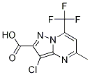 3-Chloro-5-methyl-7-(trifluoromethyl)pyrazolo-[1,5-a]pyrimidine-2-carboxylic acid Structure,524036-11-1Structure