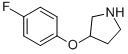 3-(4-Fluoro-phenoxy)-pyrrolidine Structure,524045-02-1Structure