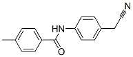 Benzamide,n-[4-(cyanomethyl)phenyl ]-4-methyl-(9ci) Structure,524051-78-3Structure