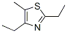 2,4-Diethyl-5-methylthiazole Structure,52414-89-8Structure