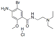 4-Amino-5-bromo-N-[2-(diethylamino)ethyl]-2-methoxybenzamide monohydrochloride Structure,52423-56-0Structure