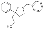 2-(1-Benzyl-3-phenylpyrrolidin-3-yl)ethanol Structure,52424-70-1Structure