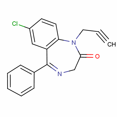 匹那西泮結(jié)構(gòu)式_52463-83-9結(jié)構(gòu)式