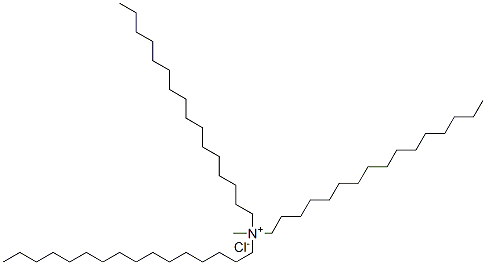 三(十六烷基)甲基氯化銨結(jié)構(gòu)式_52467-63-7結(jié)構(gòu)式