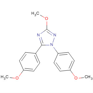 3-Methoxy-1,5-bis(4-methoxyphenyl)-1h-1,2,4-triazole Structure,524699-72-7Structure