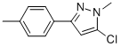 5-Chloro-1-methyl-3-(4-methylphenyl)-1h-pyrazole Structure,524740-34-9Structure