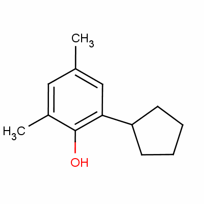 6-Cyclopentyl-2,4-xylenol Structure,52479-94-4Structure