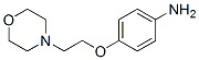 4-(2-Morpholin-4-ylethoxy)aniline Structure,52481-41-1Structure