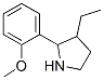 Pyrrolidine, 3-ethyl-2-(2-methoxyphenyl)- (9ci) Structure,524917-95-1Structure