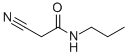 2-Cyano-N-propylacetamide Structure,52493-35-3Structure