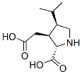 (2S,3S,4R)-3-(羧甲基)-4-異丙基吡咯烷-2-羧酸結(jié)構(gòu)式_52497-36-6結(jié)構(gòu)式