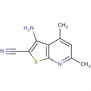 3-Amino-4,6-dimethyl-thieno[2,3-b]pyridine-2-carbonitrile Structure,52505-57-4Structure