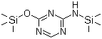 2-[(Trimethylsilyl)amino]-4-[(trimethylsilyl)oxy]-s-triazine Structure,52523-35-0Structure