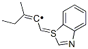 2-[3-(3-Ethyl-2(3H)-benzothiazolylidene)-2-methyl-1-propenyl]-3-[3-(sulfooxy)butyl]benzothiazolium hydroxide inner salt Structure,52525-55-0Structure