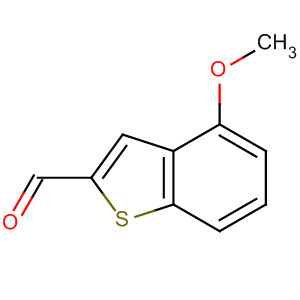 4-Methoxybenzo[b]thiophene-2-carboxaldehyde Structure,52526-31-5Structure