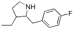 Pyrrolidine, 3-ethyl-2-[(4-fluorophenyl)methyl]- (9ci) Structure,525537-12-6Structure