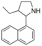 Pyrrolidine, 3-ethyl-2-(1-naphthalenyl)- (9ci) Structure,525537-17-1Structure