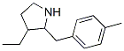 Pyrrolidine, 3-ethyl-2-[(4-methylphenyl)methyl]- (9ci) Structure,525537-26-2Structure