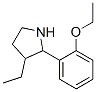 Pyrrolidine, 2-(2-ethoxyphenyl)-3-ethyl- (9ci) Structure,525537-43-3Structure