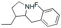 Pyrrolidine, 3-ethyl-2-[(2-fluorophenyl)methyl]- (9ci) Structure,525537-55-7Structure