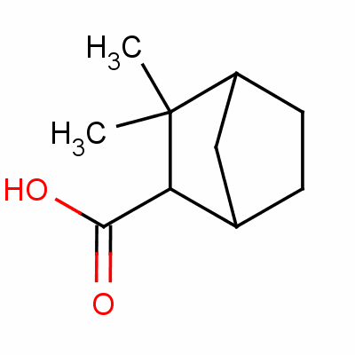 3,3-Dimethylbicyclo[2.2.1]heptane-2-carboxylic acid Structure,52557-98-9Structure