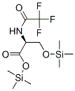 N-(trifluoroacetyl)-o-(trimethylsilyl)-l-serine trimethylsilyl ester Structure,52558-12-0Structure