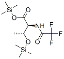 N-(trifluoroacetyl)-o-(trimethylsilyl)-l-threonine trimethylsilyl ester Structure,52558-13-1Structure