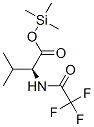 n-(三氟乙?；?-L-纈氨酸三甲基甲硅烷基酯結(jié)構(gòu)式_52558-81-3結(jié)構(gòu)式