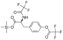 N,o-bis(trifluoroacetyl)-l-tyrosine trimethylsilyl ester Structure,52558-85-7Structure