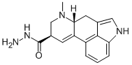 (6Ar,9r)-7-methyl-4,6,6a,7,8,9-hexahydro-indolo[4,3-fg]quinoline-9-carboxylic acid hydrazide Structure,5256-60-0Structure