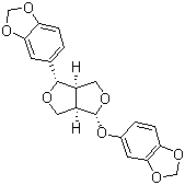 Sesamolin Structure,526-07-8Structure