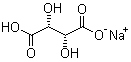 酒石酸氫鈉結構式_526-94-3結構式