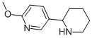 2-Methoxy-5-(2-piperidinyl)pyridine Structure,526183-16-4Structure