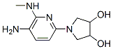 3,4-Pyrrolidinediol ,1-[5-amino-6-(methylamino)-2-pyridinyl ]-(9ci) Structure,526184-84-9Structure