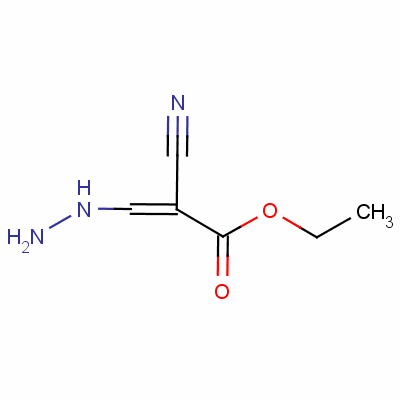 2-氰基-3-肼基丙烯酸乙酯結(jié)構(gòu)式_52632-26-5結(jié)構(gòu)式